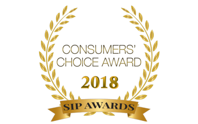 2018 SIP Awards – Consumers Choice Award